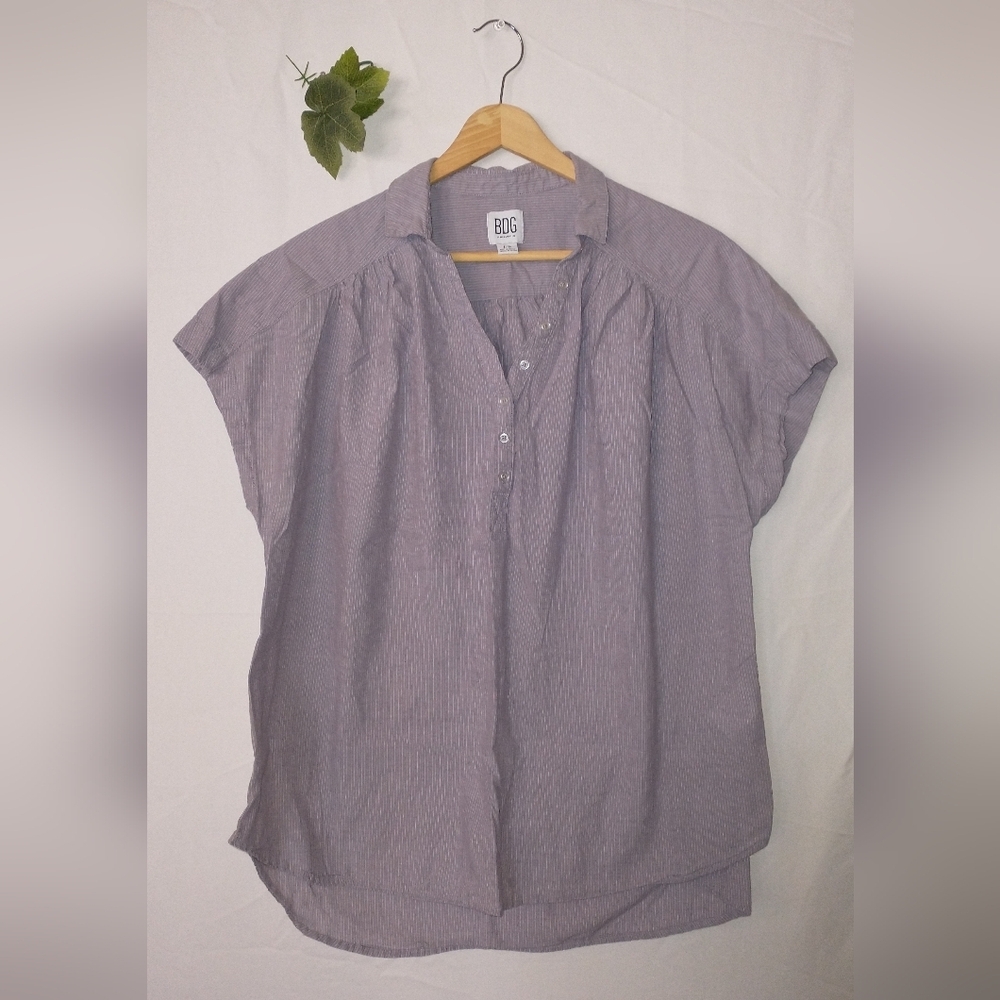 Urban Outfitters BDG Cap Sleeve Blouse Batwing Top Large